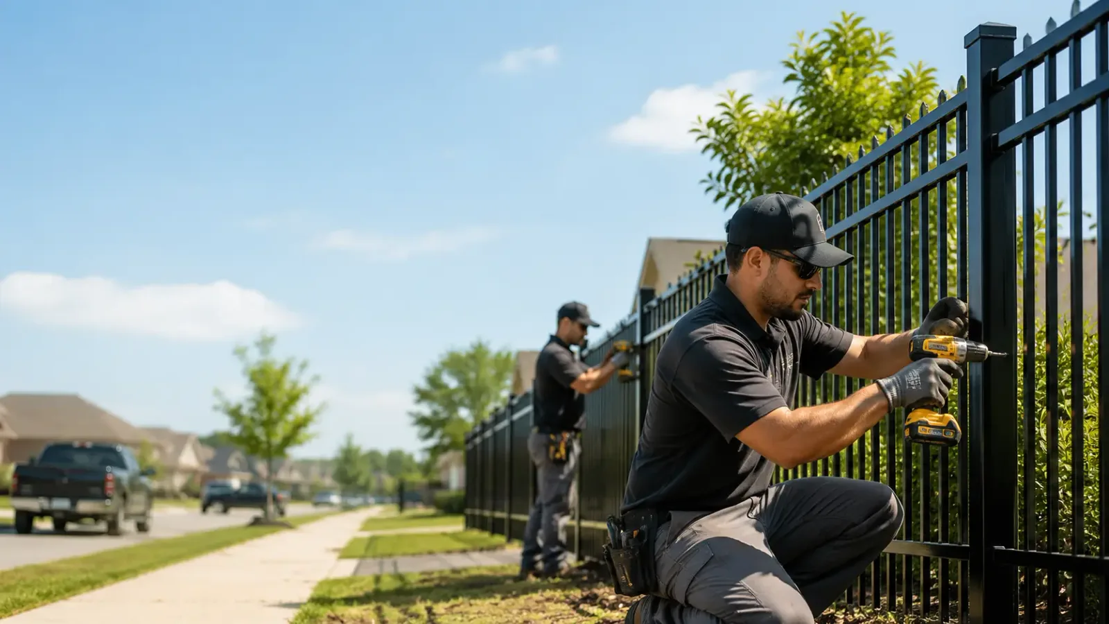 Metal Fence Installation in Nevis, MN